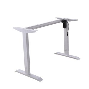 Wit Smart Moderne Home Office Werk Lift Zitten Executive Laptop Hoogte Verstelbare Staande <span class=keywords><strong>Computer</strong></span> Bureau - Product Image 2