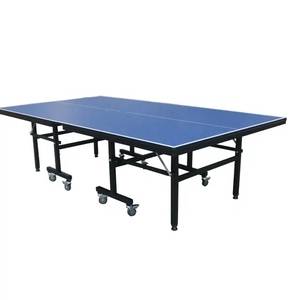 SMC exterior doble <span class=keywords><strong>plegable</strong></span> móvil profesional impermeable mesa de <span class=keywords><strong>ping</strong></span>-<span class=keywords><strong>pong</strong></span> internacional 25mm mesa de tenis de mesa - Product Image 3