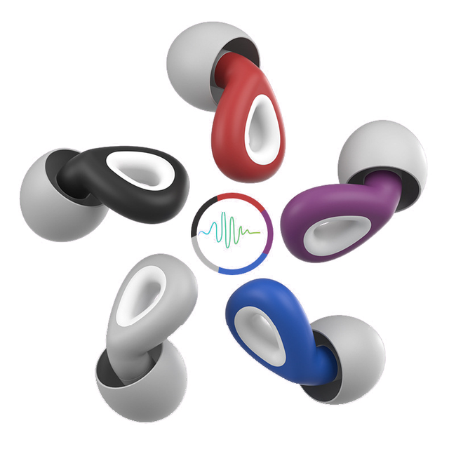 Wholesale 3 Sizes Silicone Ear Plugs for Noise Cancelling Ear Protection Earplugs for Sleep, Concerts, Work, Study