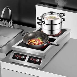 不锈钢2200W 2-<span class=keywords><strong>Burner</strong></span> Microlite面板防水商用电磁炉台面大功率便携式设计，适用于酒店 - Product Image 6