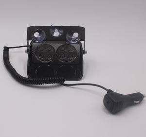 Feux de détresse pour voiture, 8 LED haute intensité, balise d'urgence, 2 piles, avec ventouse, kit essentiel pour les pannes - Product Image 2