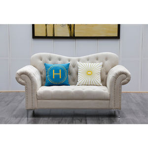 ชุดโซฟาแบบแบ่งส่วนขาสแตนเลสสำหรับห้องนั่งเล่นโรงแรมล็อบบี้เฟอร์นิเจอร์พักผ่อน - Product Image 5