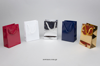 Windowed fleur Design sac à main sac en papier pour bouquet et emballage de fleurs