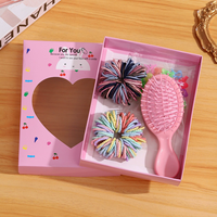 Aksesori Rambut Lucu Warna Pink untuk Anak Perempuan, Sisir Rambut Kupu-kupu Korea, Hiasan Putri, Bando, Tali Rambut untuk Anak Perempuan