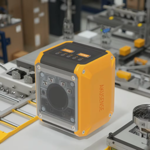 Escáner de código de barras rápido con iluminación ajustable, amplio rango de alta precisión para entornos hostiles Lector de código pequeño - Product Image 4