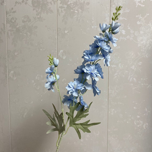 ดอกเดลฟีเนียมประดิษฐ์สีขาว ก้านยาว 120 ซม. - Product Image 6