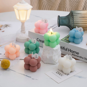 Vente flash - Bougies parfumées personnalisées - Cadeau - Artisanat - Bougies colorées - Petite bougie miniature - Bougie à bulles - Product Image 4