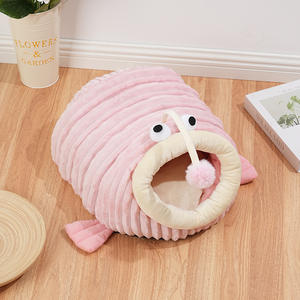 Popular Lantern Fish Pet Bed Cat House <b>Dog</b> Bed Winter Warm Mat <b>for</b> Small <b>Dogs</b> Cats Pet Supplies - Product Image 2