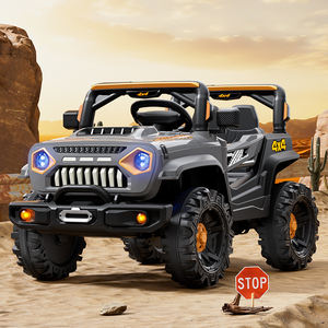 Voiture électrique pour enfants personnalisable - Véhicule tout-terrain à quatre roues - Grande taille en plastique avec télécommande pour les enfants de 5 à 7 ans - Product Image 4