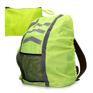 Saco de armazenamento dobrável, jovem elegante capa de segurança de prevenção de chuva à prova d' água refletiva com saco de armazenamento - Product Image 1