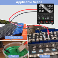 Alimentation électrique numérique à double canal KUAIQU SPS605-2KD 60V 5A 300W, régulateur à 4 chiffres pour la réparation d'ordinateurs portables, pour l'industrie 120V 220V