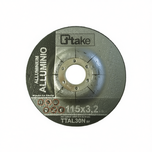 Disque abrasif à centre déprimé Ttake 115x3.2 pour la découpe de l'aluminium - Product Image 2