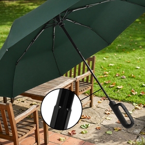 Paraguas de Viaje Plegable Automático de 102 cm, Impermeable, Compacto, Promocional, con Eje Metálico y Mango Especial - Product Image 4