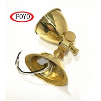 FOYO Lampe de table LED 12V Lampe de lecture Navigation marine Lampe de lecture en laiton pour bateau