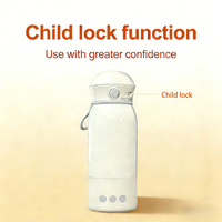 Bouilloire USB portable rechargeable personnalisée pour bébé, chauffe-biberon