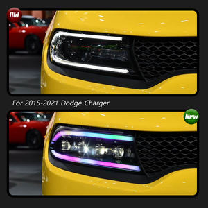 Luces LED RGB de 12V con Cambio de Color 6000K Nuevas para Conjuntos de Faros Delanteros Charger (Modelos 2015-2021) - Product Image 4