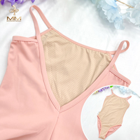 Justaucorps de ballet sans manches pour filles, en nylon et élasthanne, pour la gymnastique et la danse
