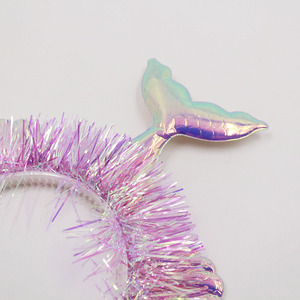 Accesorios para el Cabello con Diseño de Peces y Conchas de <span class=keywords><strong>Sirena</strong></span>, Diadema para Niñas, Aro para el Cabello para Fiestas Infantiles - Product Image 2