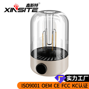 Lanterne de camping LED XINSITE rechargeable, style rétro, filament de tungstène, lumière nocturne à gradation progressive pour tente extérieure - Product Image 3