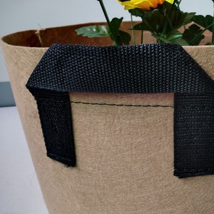 Respirant Personnalisé Étiquette Fraise Sacs <span class=keywords><strong>de</strong></span> <span class=keywords><strong>Culture</strong></span> Rond Légumes <span class=keywords><strong>Sac</strong></span> Tissu Pots 5 Gallons - Product Image 3