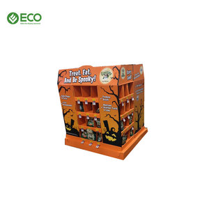 Sinh Thái tùy chỉnh Halloween kỳ nghỉ hiển thị các tông <span class=keywords><strong>Pallet</strong></span> cho Pop hiển thị cho Quảng Cáo Uống chai - Product Image 2
