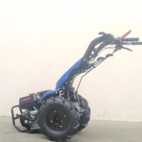 Motoculteur BCS Powersafe 8-10 CV en promotion, motoculteur de jardin multifonction, tracteur à conducteur marchant à moteur essence, roulement de boîte de vitesses