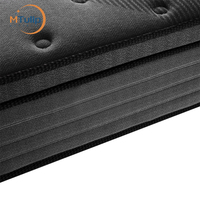 Matelas Roulé 5 Zones King Queen Double Format en Boîte, Hybride Latex Gel Mousse à Mémoire Ressorts Ensachés