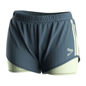 Pantalones Cortos Deportivos Unisex de Cintura Alta para Gimnasio, Yoga y Ejercicio, de Secado Rápido, Diseño 2023 - Product Image 1