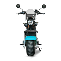 Scooter électrique tout-terrain pour adultes Shansu Citycoco 60V 1000W avec batterie au lithium amovible, vélo électrique à deux roues pour les trajets quotidiens