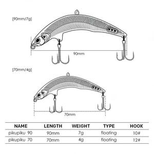 4g/7g di <span class=keywords><strong>esche</strong></span> da <span class=keywords><strong>pesca</strong></span> piegate per <span class=keywords><strong>esche</strong></span> da <span class=keywords><strong>pesca</strong></span> in Cina mare artificiale <span class=keywords><strong>esche</strong></span> Laser dure con ami per trote luccio Topwater finta esca da <span class=keywords><strong>pesca</strong></span> - Product Image 3
