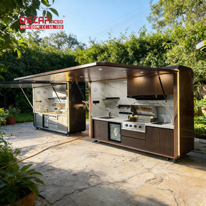 Cocina Exterior Multifuncional de Acero Inoxidable 304 Antibacteriana para Patio, Jardín y <span class=keywords><strong>Terraza</strong></span>, Apta para Todas las Estaciones - Product Image 1