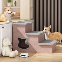 Rampe de lit portable pour animaux de compagnie, escalier léger pour chiens et chats pour accéder au lit/canapé, rangement facile