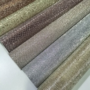Блестящая синтетическая многоцветная искусственная блестящая ПВХ/полиуретановая кожаная ткань из плотного материала для обуви сумки для гольфа декоративная водонепроницаемая - Product Image 4
