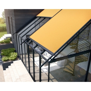 Pergola in Alluminio Personalizzata di Grandi Dimensioni, <span class=keywords><strong>Tettoia</strong></span> Motorizzata Retrattile per Esterni, Copertura per Veranda - Product Image 1
