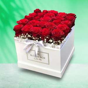 Новый дизайн, оптовая продажа, розовая жесткая картонная гофрированная шоколадная длинная Роза, роскошная круглая коробка - Product Image 2