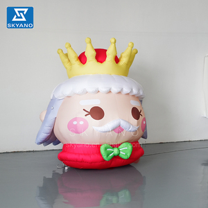 Personnages de dessins animés gonflables Roi et <span class=keywords><strong>couronne</strong></span> gonflable Accessoires de décoration de scène de théâtre de mascotte - Product Image 6