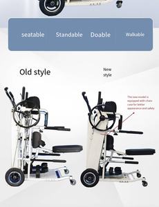Matériel d'aluminium et d'acier Fixateur d'exercice de rééducation des jambes Équipement d'entraînement à la démarche handicapée avec conception élaborée - Product Image 3