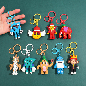 Porte-clés en silicone 3D Steal n Catch the Brainrot - Charme de sac cool, prix parfait pour les joueurs de machines à griffes - Product Image 2