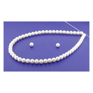 Vente en gros 2024 Ensemble de bijoux tendance pour femmes Collier de perles de style classique Boucles d'oreilles pour fête de mariage Anniversaire de fiançailles - Product Image 3