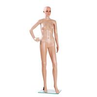 Maniquíes Femeninos de Plástico para Exhibición en Tiendas con Maquillaje/Modelos/Maniquíes # 958-05)
