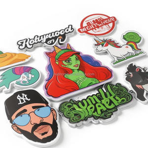 PVC personalizado al aire libre troquelado logotipo pegatina vinilo impermeable personalizado beso corte pegatinas hojas brillante diseño vinilo pegatinas paquete etiquetas - Product Image 4
