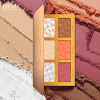 Formule mélangeable à construire Pigmentation à fort impact Polyvalent pour chaque look Palette de fard à joues de qualité professionnelle sans cruauté