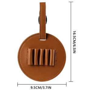 Étui <span class=keywords><strong>de</strong></span> rangement pour tees <span class=keywords><strong>de</strong></span> golf en cuir, housse <span class=keywords><strong>de</strong></span> protection portable, accessoires pour parcours <span class=keywords><strong>de</strong></span> golf - Product Image 5