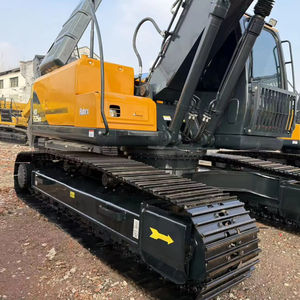 Excavatrice sur chenilles hydraulique d'occasion Hyundai 220 à vendre, avec moteur et roulement, capacité de la cuve de 1,0 m, poids opérationnel de 20 tonnes - Product Image 1