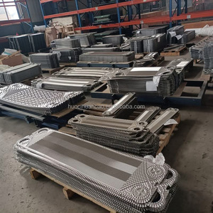 แผ่นเฟรมเครื่องแลกเปลี่ยนความร้อนมาตรฐาน Hotz ASME ได้รับการรับรอง CE/ISO9001ชิ้นส่วนอะไหล่ประหยัดพลังงานสำหรับการก่อสร้างซีรีส์ใหญ่ - Product Image 4