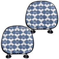 Housses de coussin de voiture personnalisées Phi Beta Sigma, adaptées à toutes les voitures et camions, housses décoratives de protection pour appuie-tête de siège de voiture