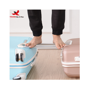 Gift Custom Factory Price Customize Travel Trolley Case Bag ABS Hardshell Lightweight Carry on Zipper <b>Suitcase</b> Luggage Sets - Product Image 2