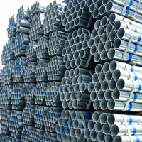 Tuyau en acier galvanisé ERW pour la construction, tuyau galvanisé pour serre, service OEM/ODM