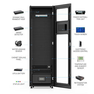 Système de rack de serveur modulaire intelligent DTVS Armoire réseau Micro-module Solution de confinement d'allée Centres de données Stock Acier SPCC ISO - Product Image 3