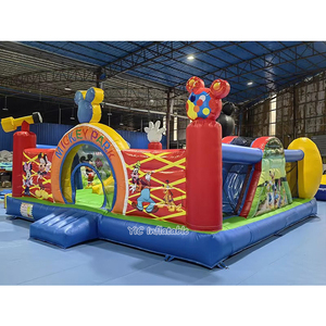 Château gonflable commercial <span class=keywords><strong>Mickey</strong></span> à thème <span class=keywords><strong>dessin</strong></span> <span class=keywords><strong>animé</strong></span> pour événements intérieurs et extérieurs - Product Image 4